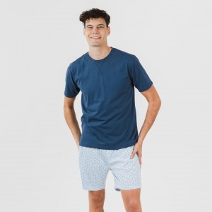 Pijama corto algodón hombre... 2
