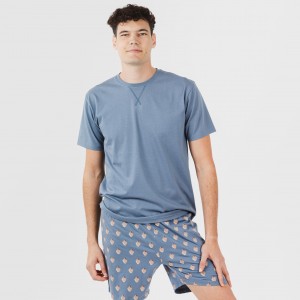 Pijama corto algodón hombre... 2