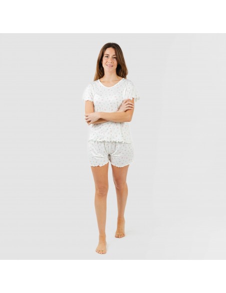 Pijama manga corta mujer soft Coby pijamas-cortos-mujer