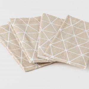 Set 4 Servilletas Culia beige