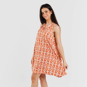 Vestido corto cuello y... 2