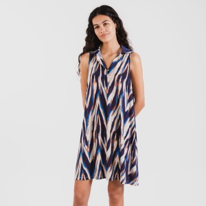 Vestido corto cuello y... 2