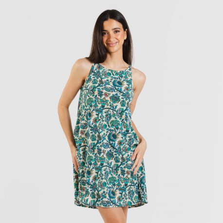 Vestido corto tirantes crepe Tala vestidos-y-blusones-mujer