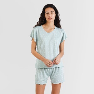 Pijama manga corta mujer... 2