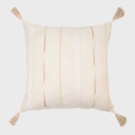 Cojín cuadrante algodón Raya Orta 50x50 - funda + relleno cojines-decorativos-estampados