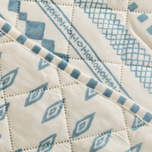 Colcha bouti Zorione indigo 2