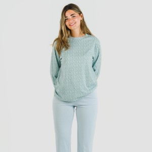 Pijama largo algodón Cris... 2