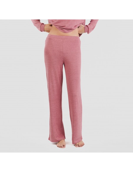 Pijama angorina liso pijamas-largos-de-mujer