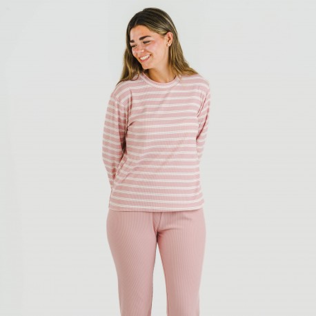 Pijama Canalé Bicolor pijamas-largos-de-mujer