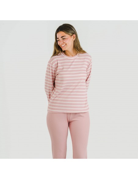 Pijama Canalé Bicolor pijamas-largos-de-mujer