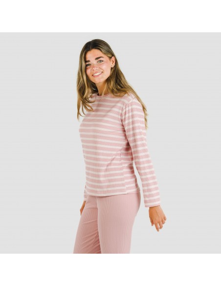 Pijama Canalé Bicolor pijamas-largos-de-mujer