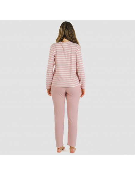 Pijama Canalé Bicolor pijamas-largos-de-mujer