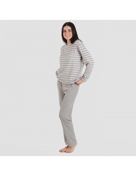 Pijama Canalé Bicolor pijamas-largos-de-mujer