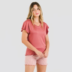 Pijama manga corta mujer... 2