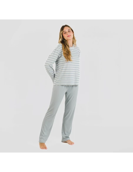 Pijama Canalé Bicolor pijamas-largos-de-mujer