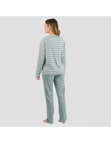 Pijama Canalé Bicolor pijamas-largos-de-mujer