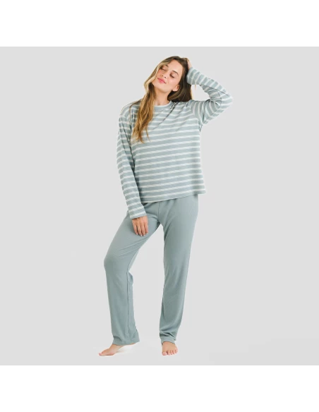 Pijama Canalé Bicolor pijamas-largos-de-mujer