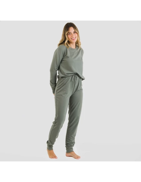 Pantalón largo basico deportivo mujer ropa-deporte-mujer