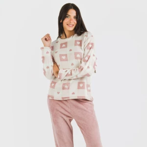 Pijama coral Aurora rosa