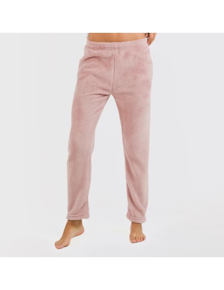 Pijama coral Aurora rosa pijamas-de-invierno-de-mujer