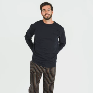 Pijama hombre franela Raya... 2