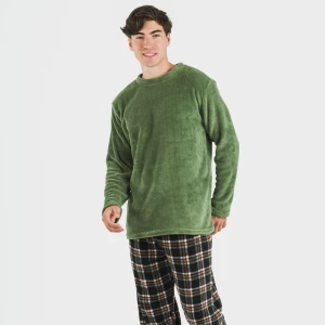 Pijama coral hombre Cuadro... 2