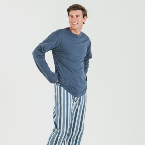 Pijama hombre franela Raya... 2