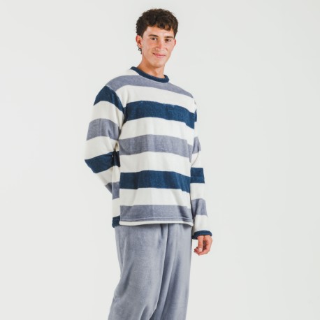 Pijama coral hombre Raya Alejo indigo pijamas-largos-hombre