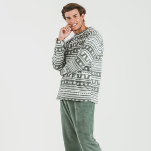Pijama coral hombre Teseo... 2