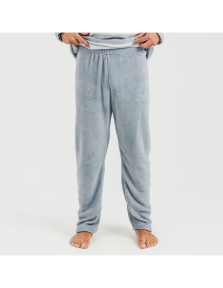 Pijama coral hombre Raya Vinia indigo pijamas-largos-hombre