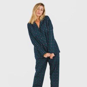 Pijama franela con solapa... 2
