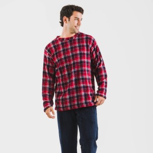 Pijama coral hombre Cuadro... 2