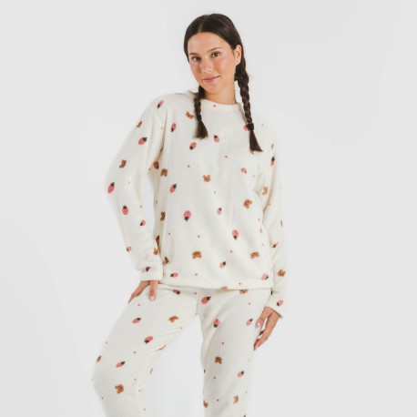 Pijama coral Freda pijamas-de-invierno-de-mujer