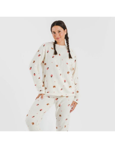 Pijama coral Freda pijamas-de-invierno-de-mujer