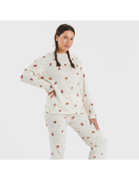 Pijama coral Freda pijamas-de-invierno-de-mujer