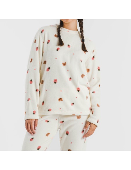 Pijama coral Freda pijamas-de-invierno-de-mujer