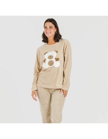 Pijama polar Mimoso topo pijamas-de-invierno-de-mujer