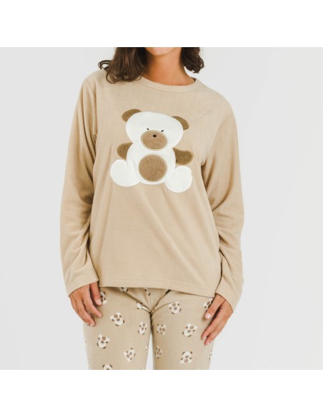 Pijama polar Mimoso topo pijamas-de-invierno-de-mujer