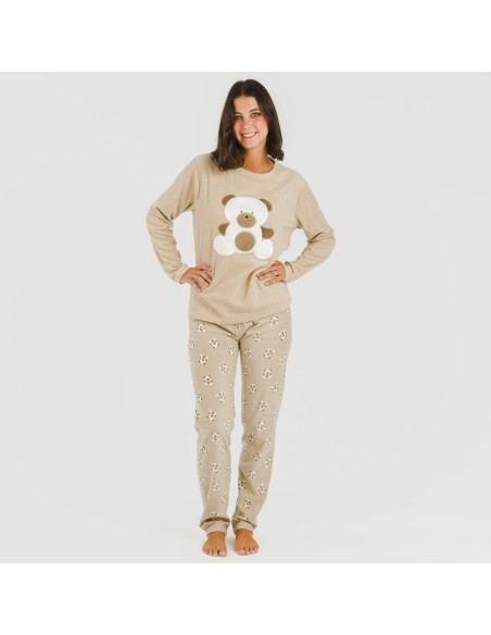 Pijama polar Mimoso topo pijamas-de-invierno-de-mujer