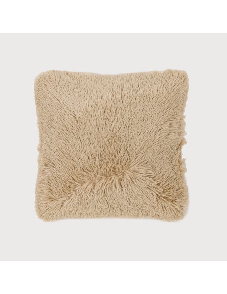 Cojín cuadrante pelo sherpa liso 45x45 cojines-decorativos-lisos