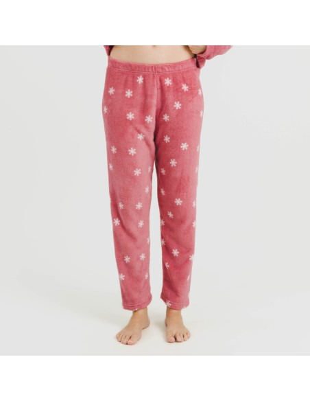 Pijama coral Snow fresa pijamas-de-invierno-de-mujer