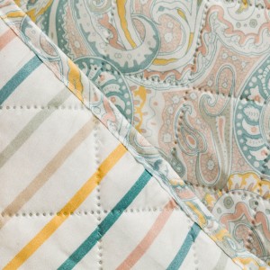 Colcha bouti Cachemir verde 2