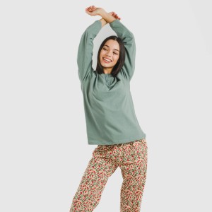 Pijama largo algodón Musa...