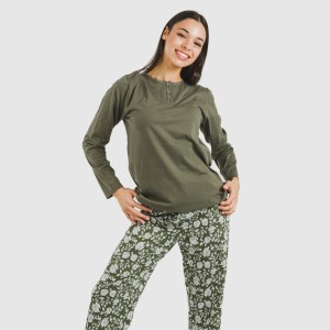 Pijama largo algodón... 2