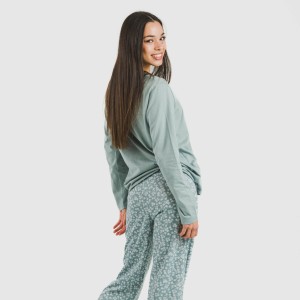 Pijama largo algodón Oniris... 2