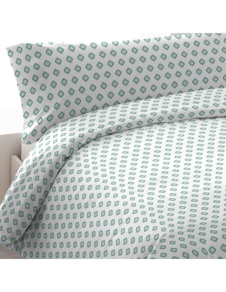 Funda nórdica algodón Joy agua marina algodon-100