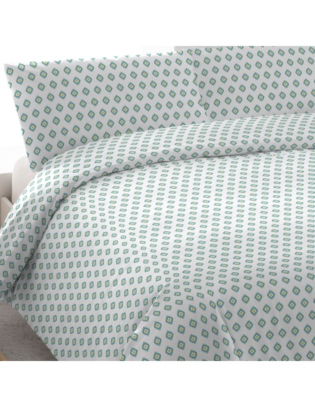 Funda nórdica algodón Joy agua marina algodon-100