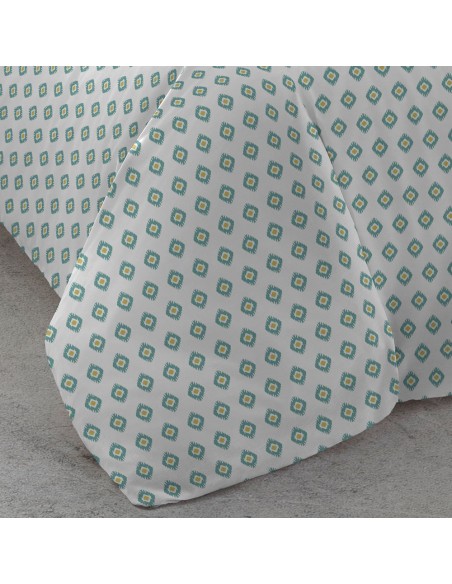 Funda nórdica algodón Joy agua marina algodon-100