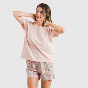 Pijama corto manga fluida... 2