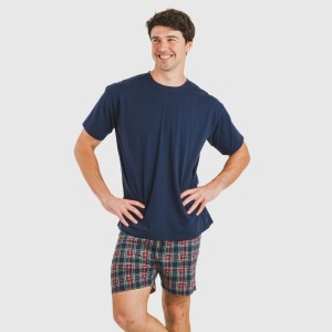 Pijama corto algodón hombre... 2